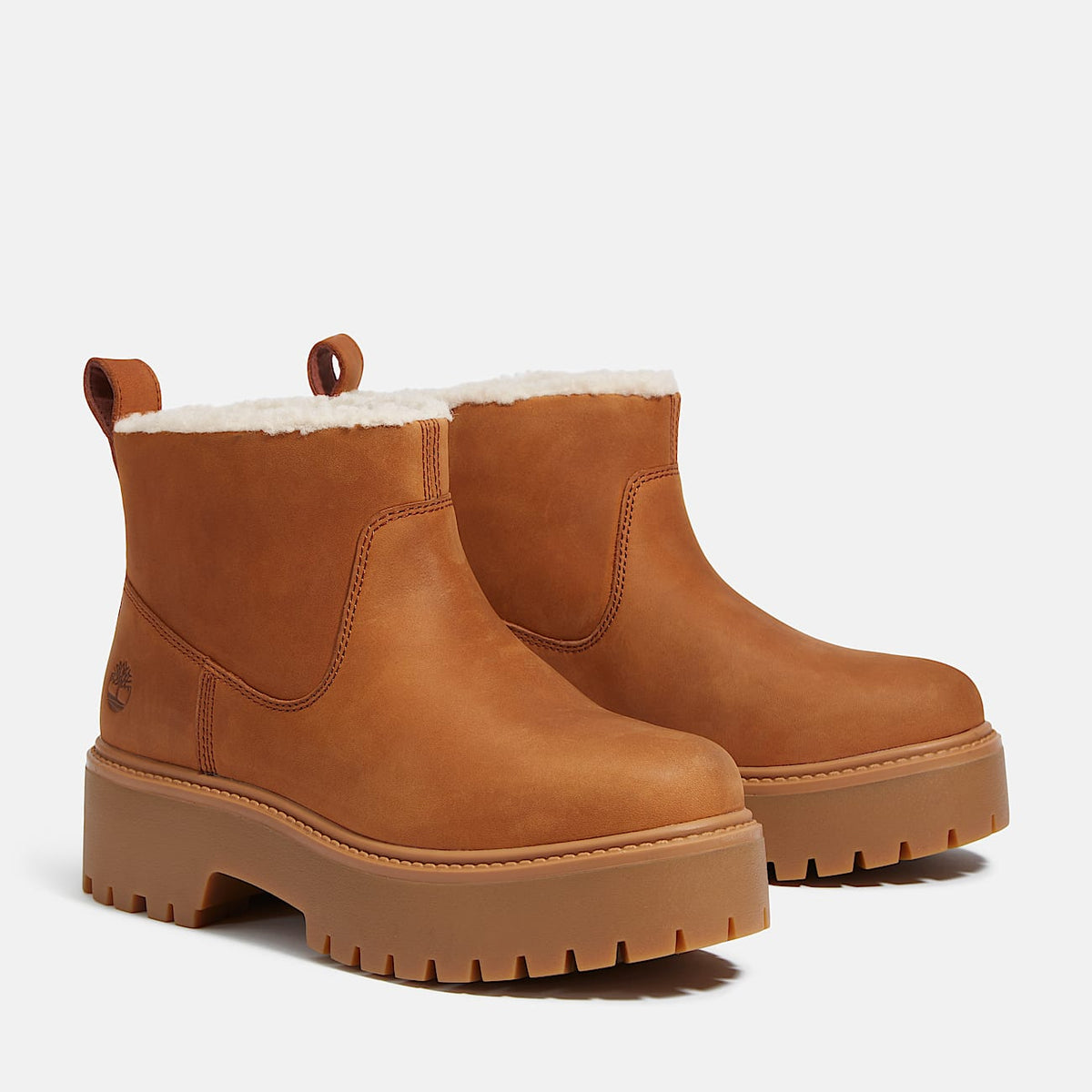 Women’s warm-line ankle boots Timberland Stone Street TB0A283GEM7 Brown