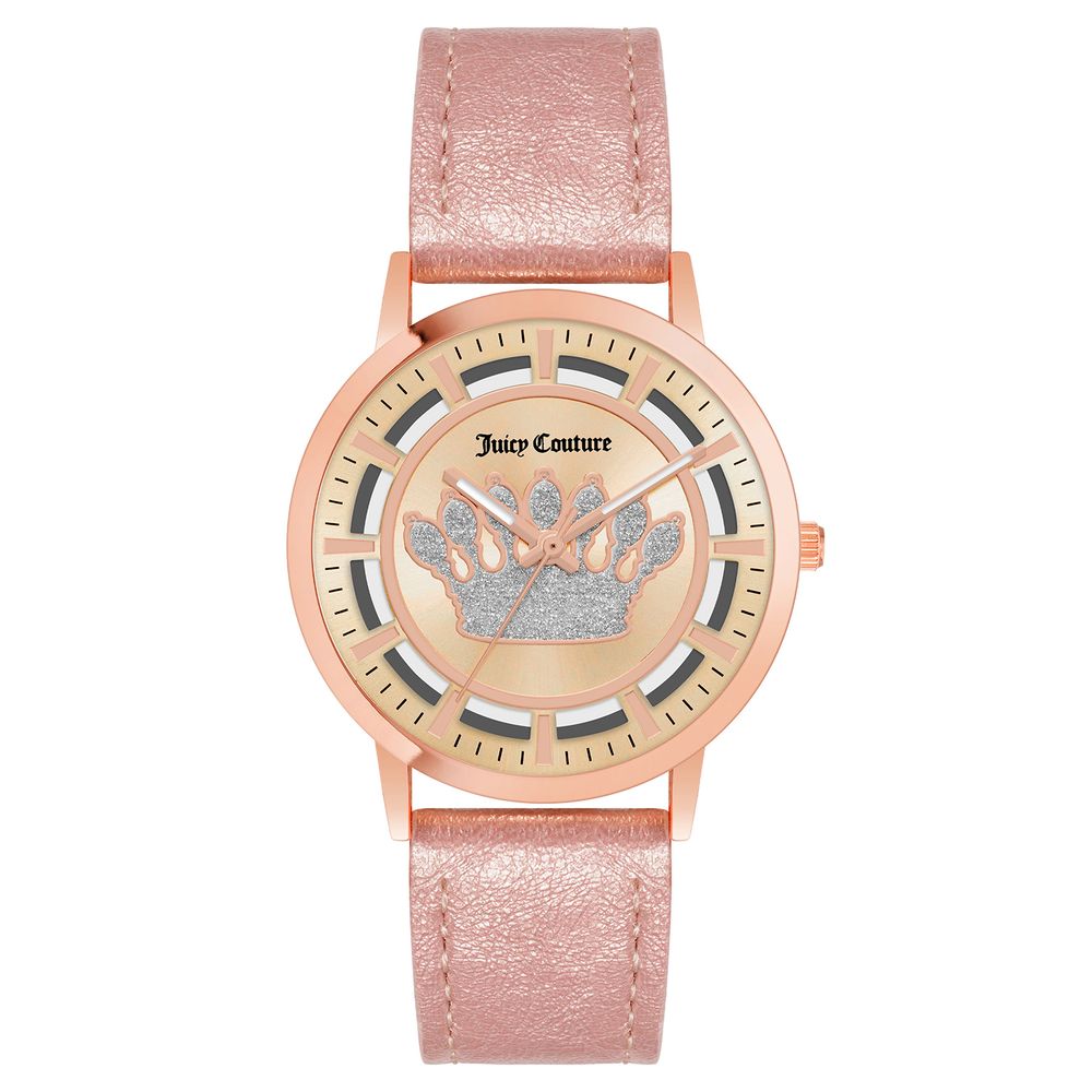 Дамски часовници Women’s watch Juicy Couture JC1344RGPK Pink front view