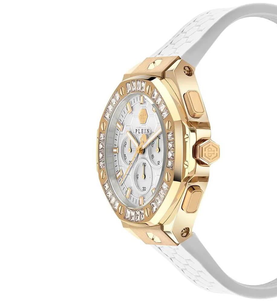 Дамски часовник Women’s watch Philipp Plein Chrono Royal PWPSA0624 White side view