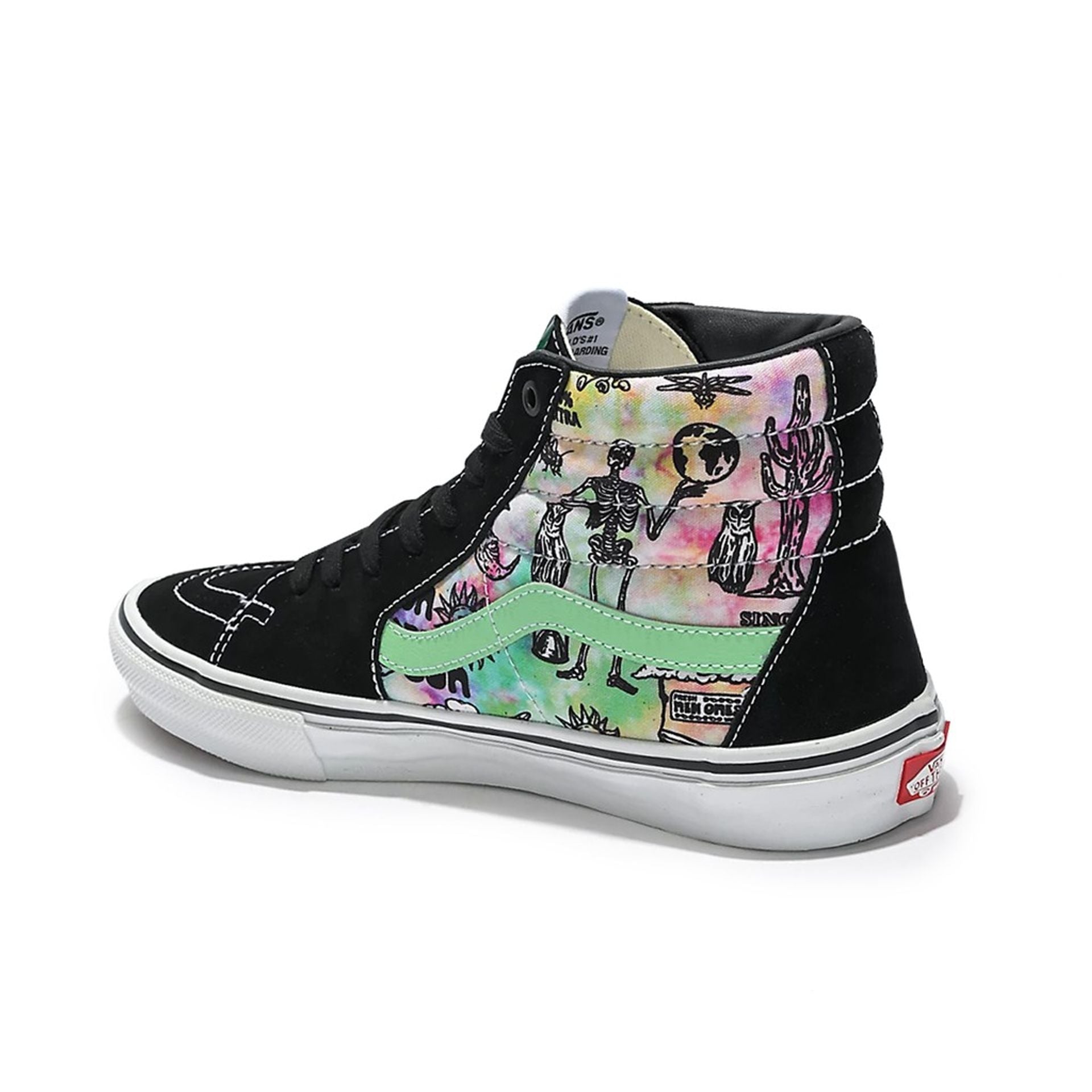 Мъжки високи гуменки Men’s high top sneakers Vans VN0A5FCCAPI1 VNAPI medial view