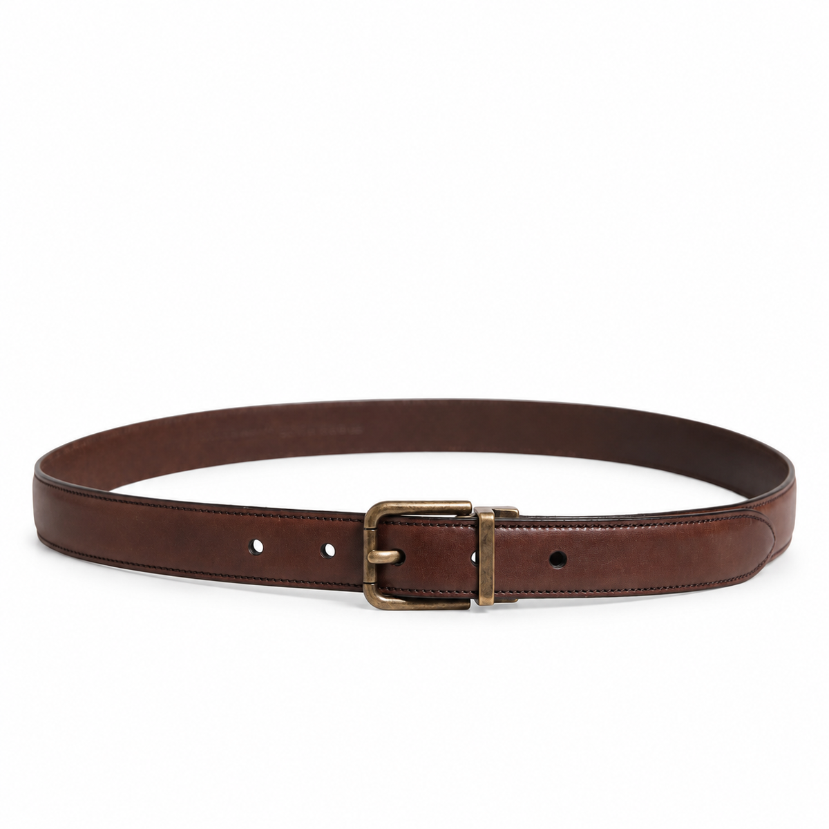 Men's belt Dolce & Gabbana SKU: BC3614 A1828 full length front view