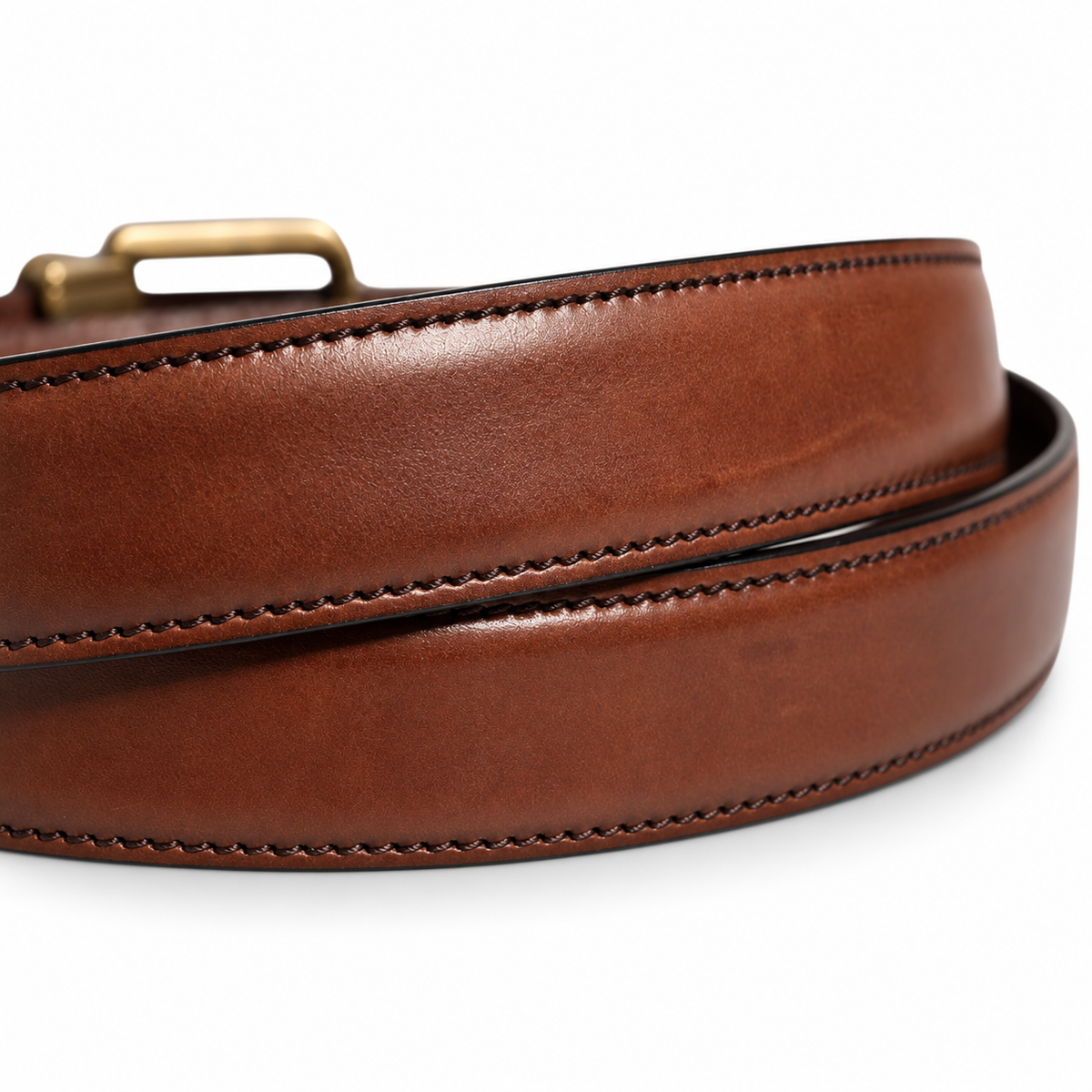 Men's belt Dolce & Gabbana SKU: BC3614 A1828 leather texture close up view