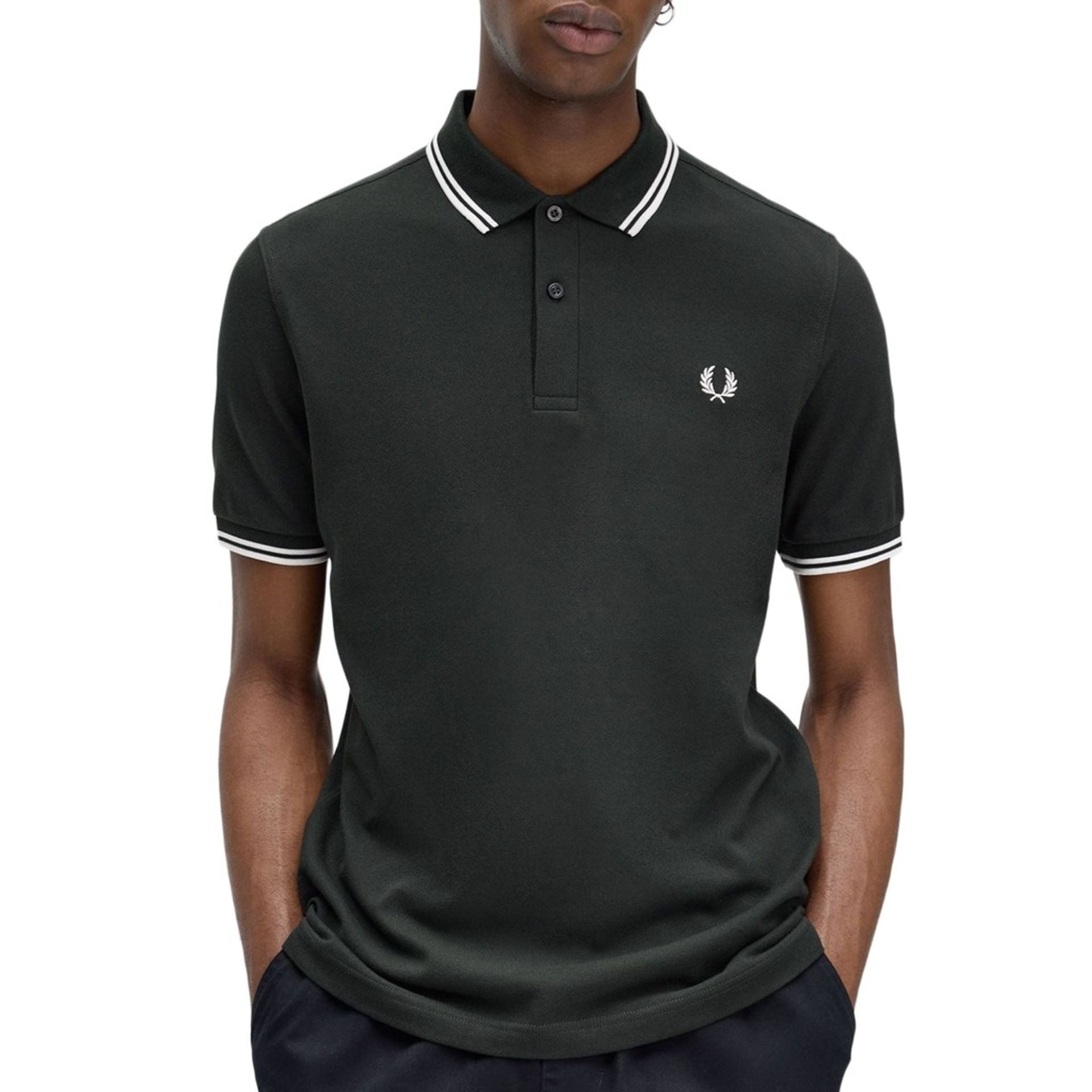 Мъжка поло тениска Men’s polo shirt Fred Perry M3600 T50 Front view