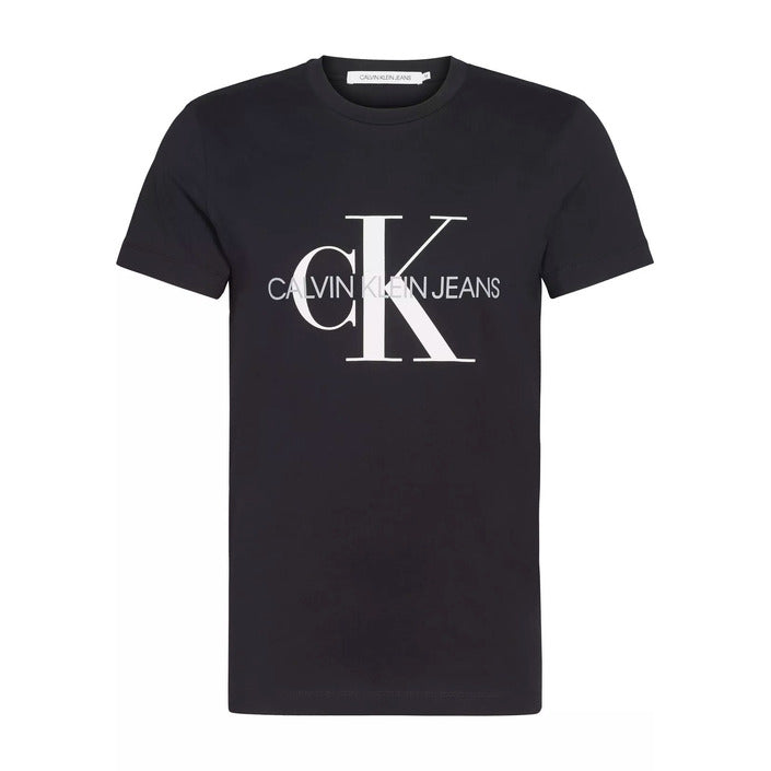 Мъжка черна тениска Calvin Klein Jeans J30J320935 Front View