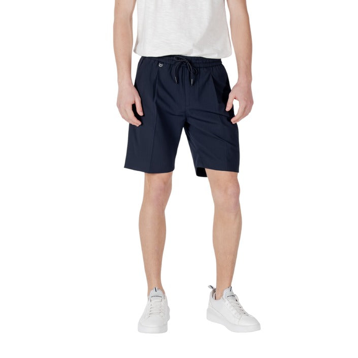 Мъжки сини къси панталони Antony Morato MMSH00211-FA600288