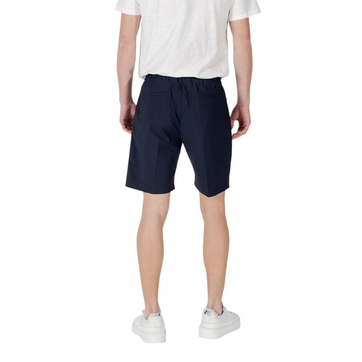 Мъжки сини къси панталони Antony Morato MMSH00211-FA600288