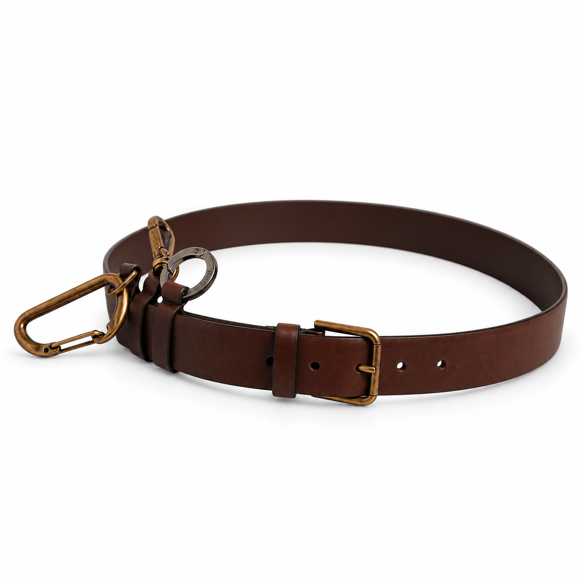 Men's belt Dolce & Gabbana SKU: BC4537 AW844 full length front view