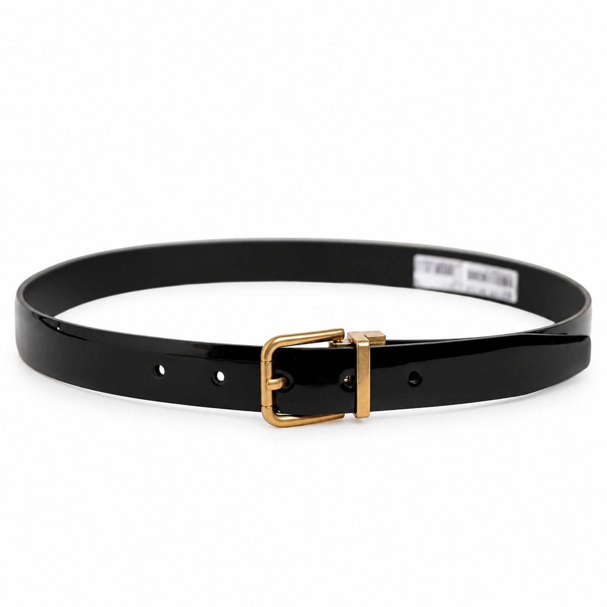 Men's belt Dolce & Gabbana SKU: BC006C A0022 80999 full length front view