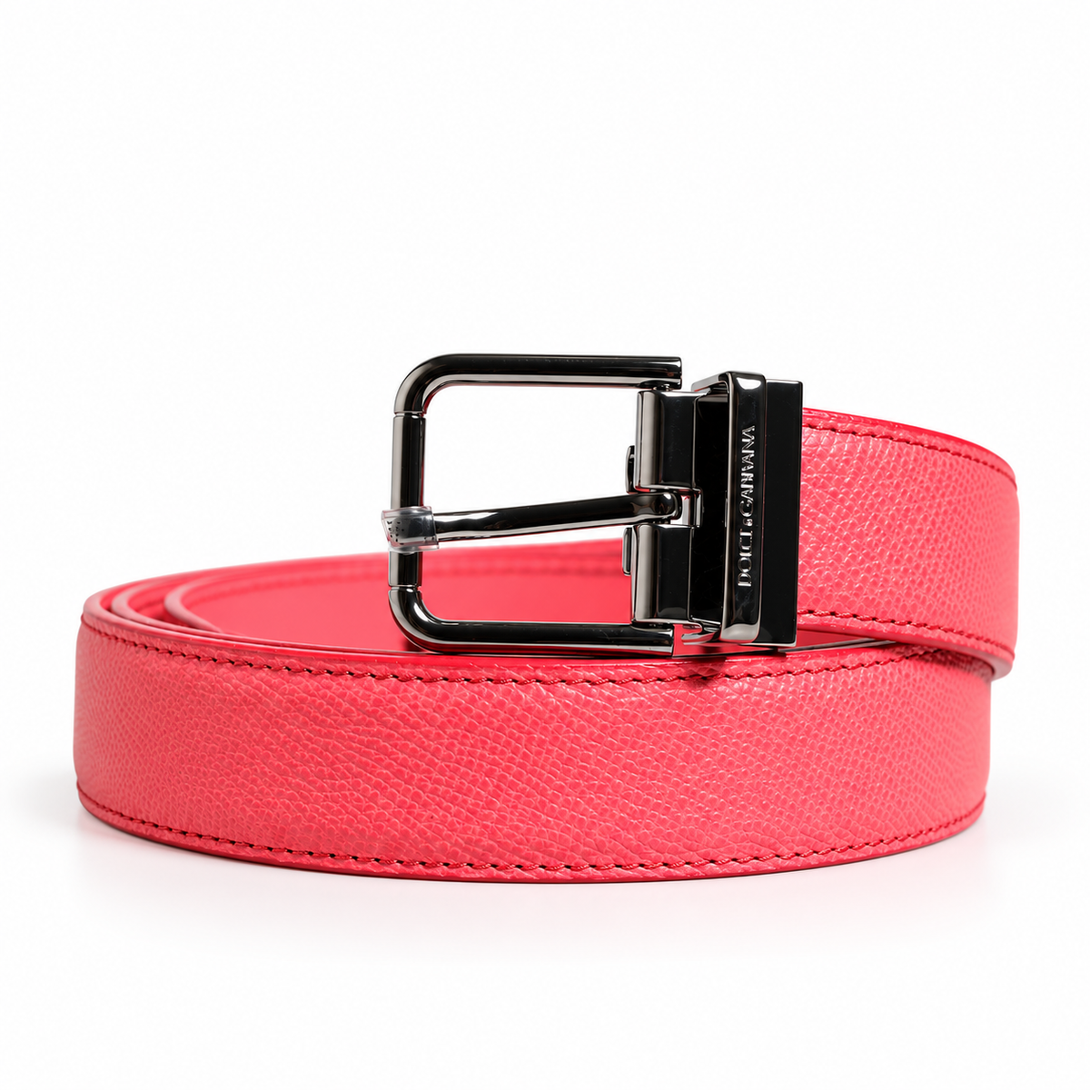 Women's belt Dolce & Gabbana SKU: BE1359 B5373 front coiled view