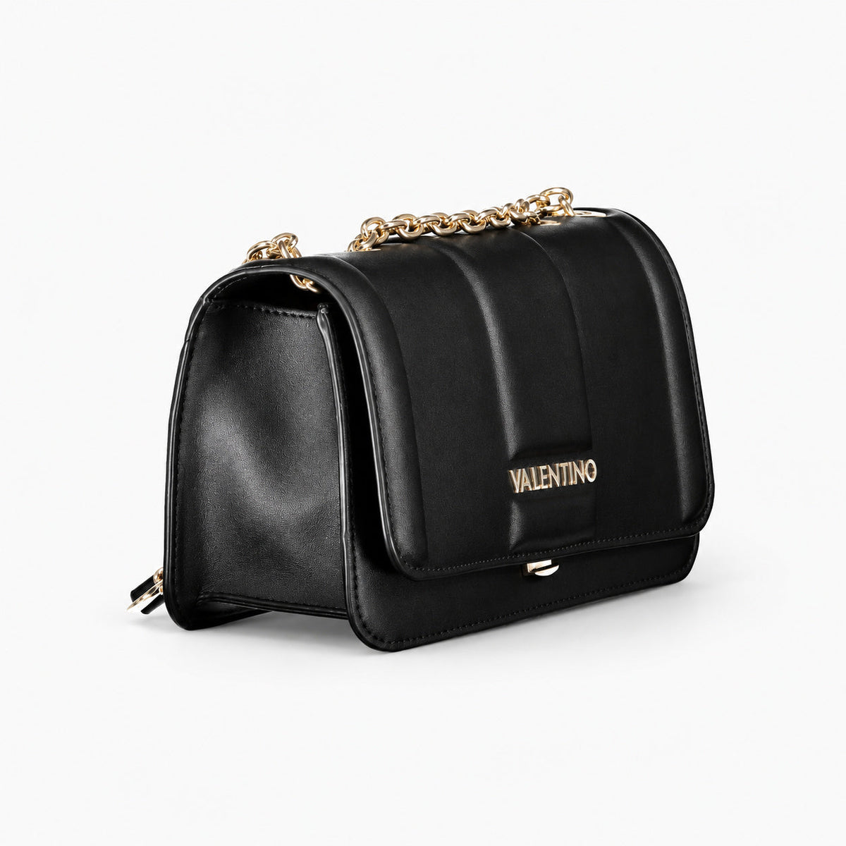 Women's crossbody bag Mario Valentino Brass VBS8G609 three quarter view