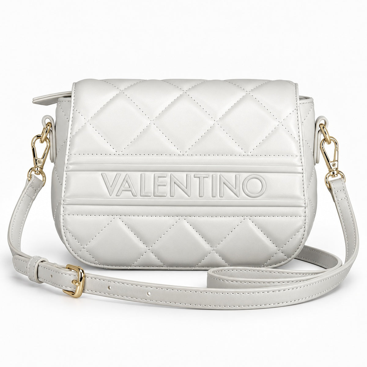Women's handbag Mario Valentino Ada VBS51O09 logo detail
