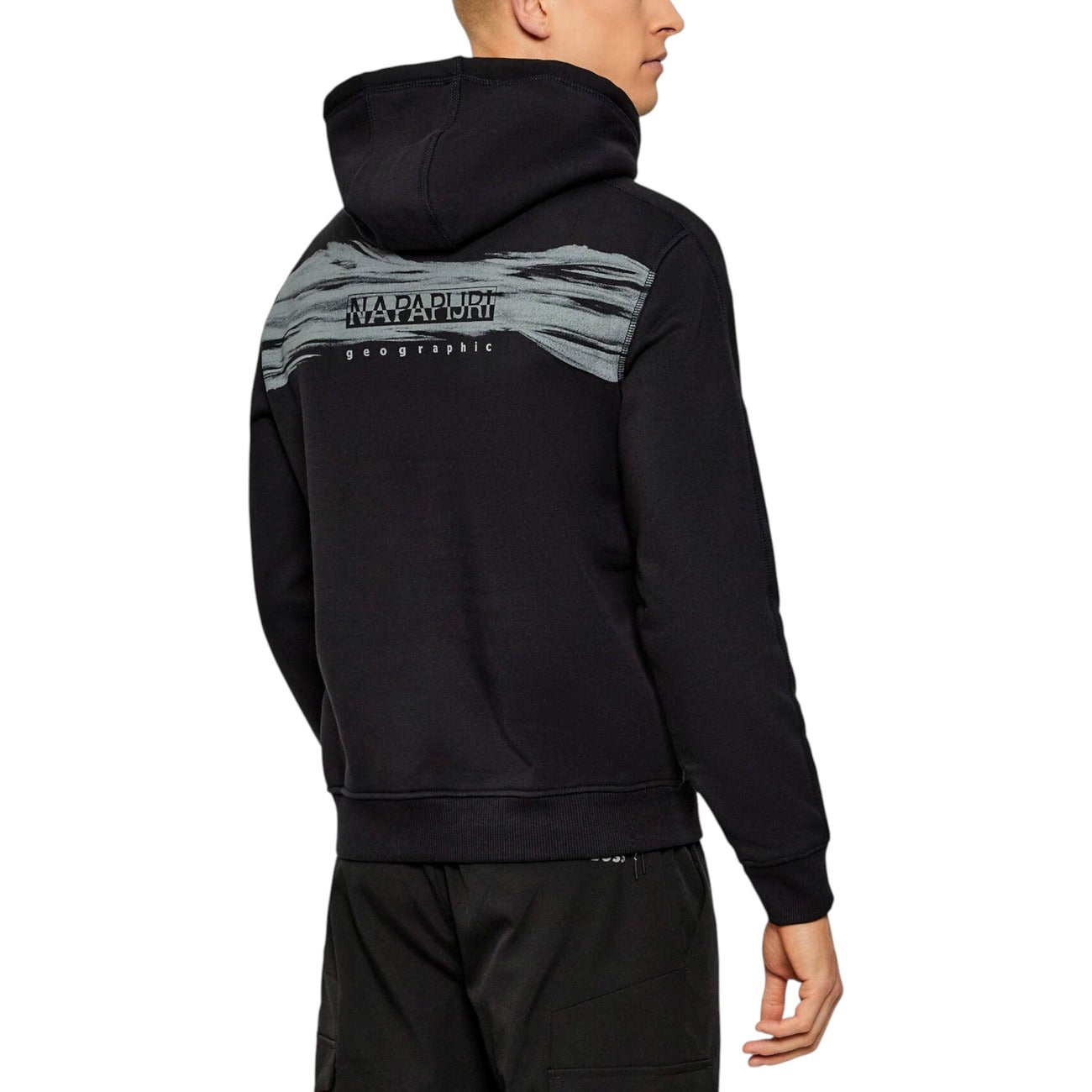 Мъжко худи Napapijri Men Hoodie NP0A88SR Back View