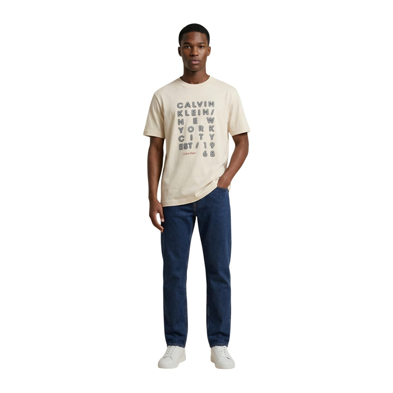 Мъжка тениска Calvin Klein Jeans Men T-shirt LV04RF814G Front View