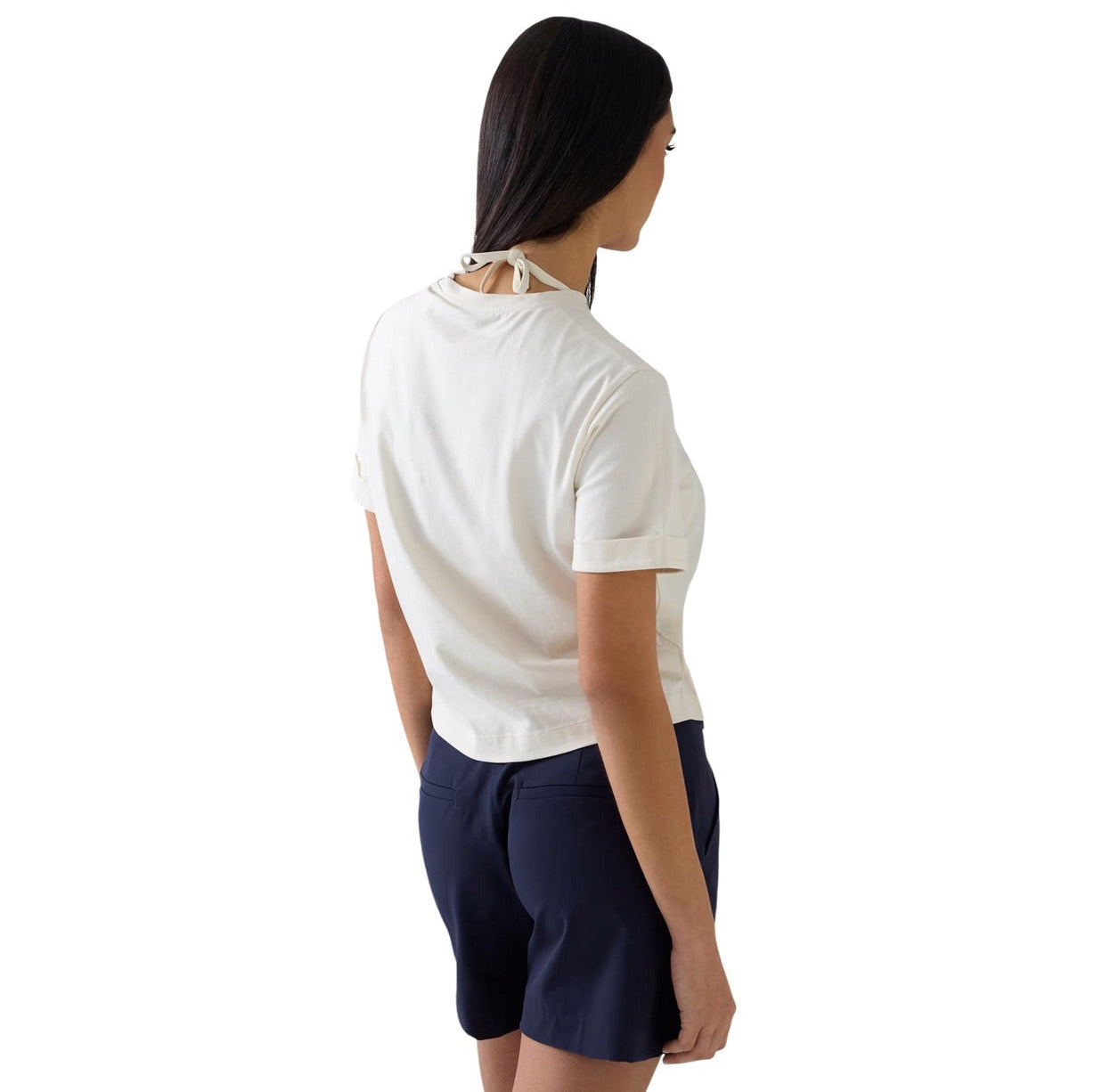 Дамска тениска Guess Women T-shirt W6GI03K2657 G012 Back View
