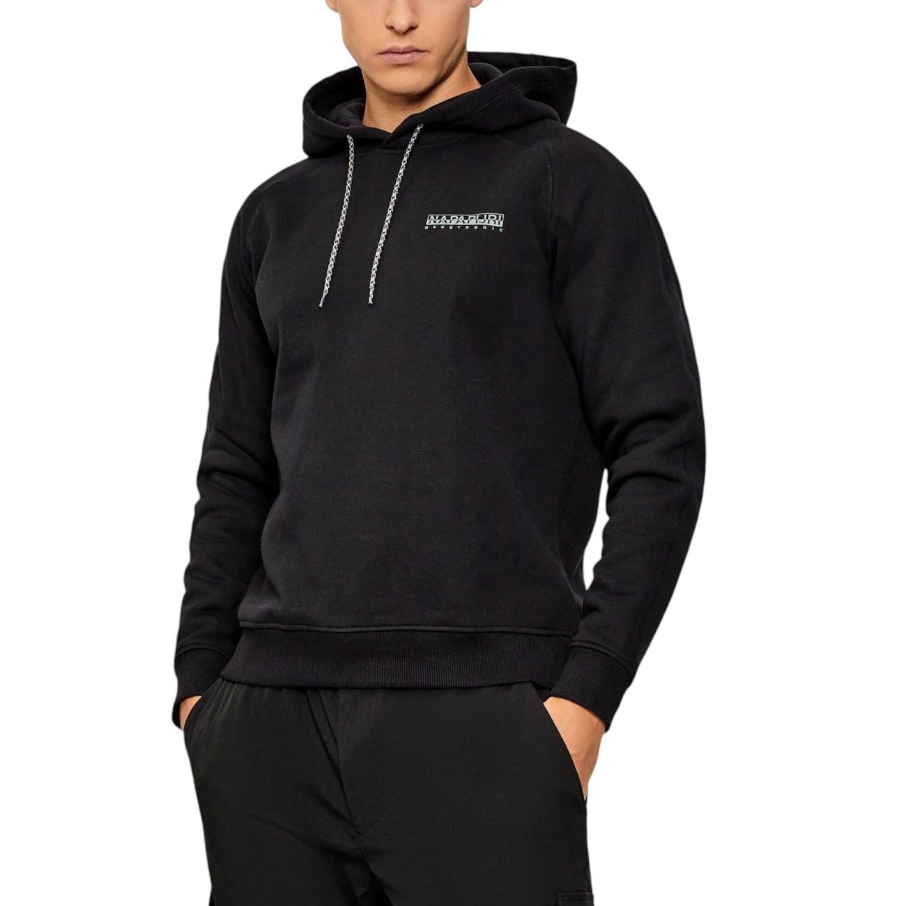 Мъжко худи Napapijri Men Hoodie NP0A88SR Front View