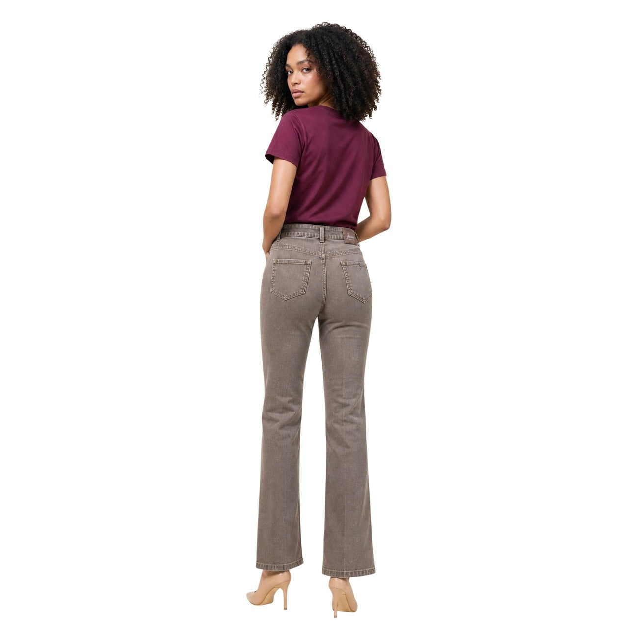 Дамска тениска Liu Jo Women T-shirt TF6283 JS923 Back View