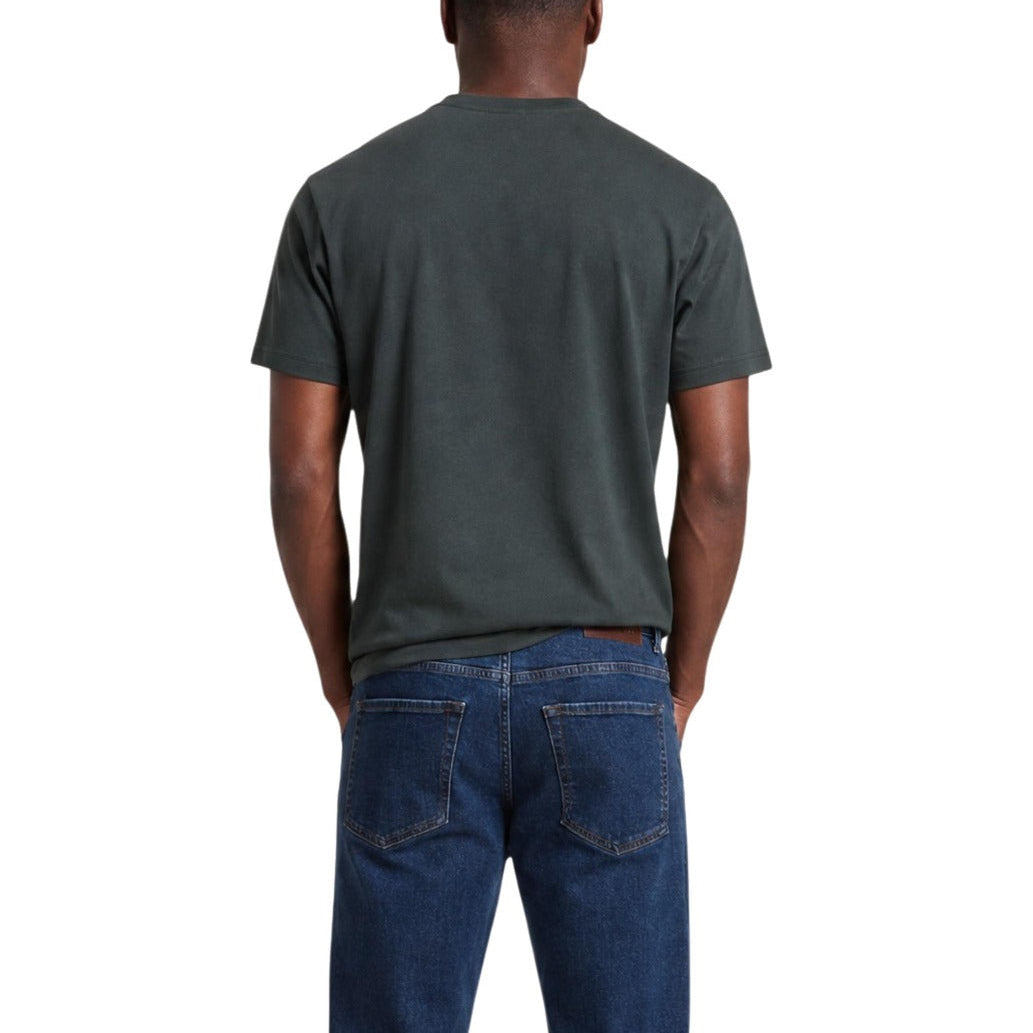 Мъжка зелена тениска Armani Exchange Men T-shirt  ﻿XM002683 AF10356 U8123 Back View