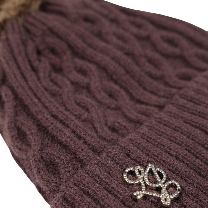 Дамска зимна шапка Liu Jo Women Winter Hat 2F6008 MA33S 00533 Close-Up