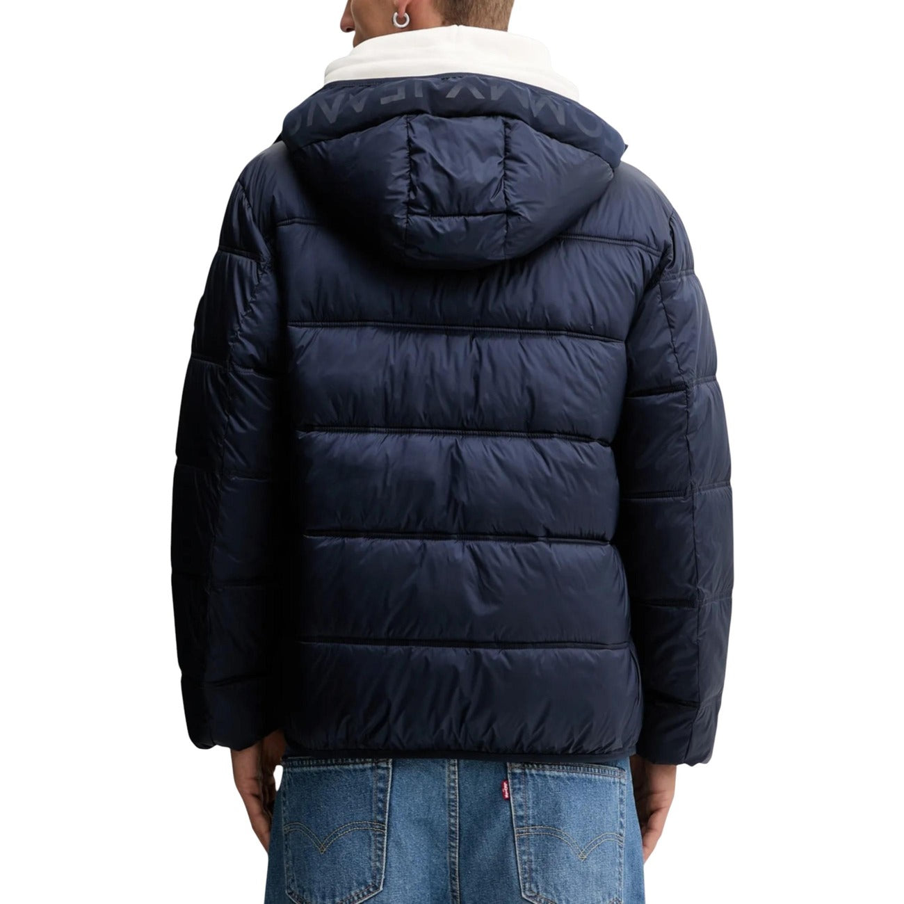 Мъжко синьо яке Tommy Hilfiger Jeans Men Jacket DM0DM22044 Back View
