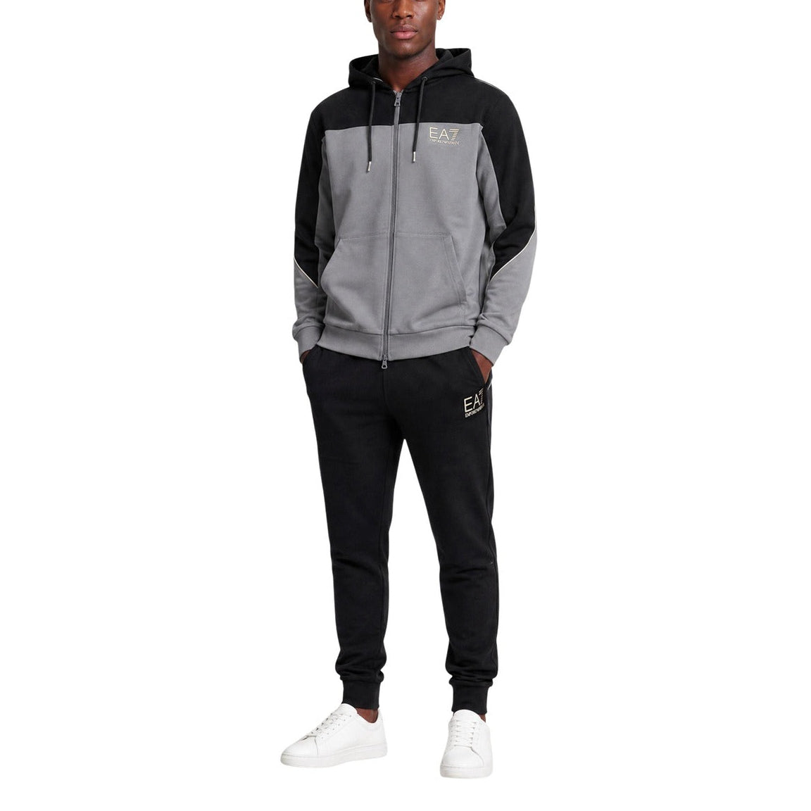 Мъжки екип EA7 Emporio Armani Men Tracksuit 7M002411 AF10377 U8085 Front View
