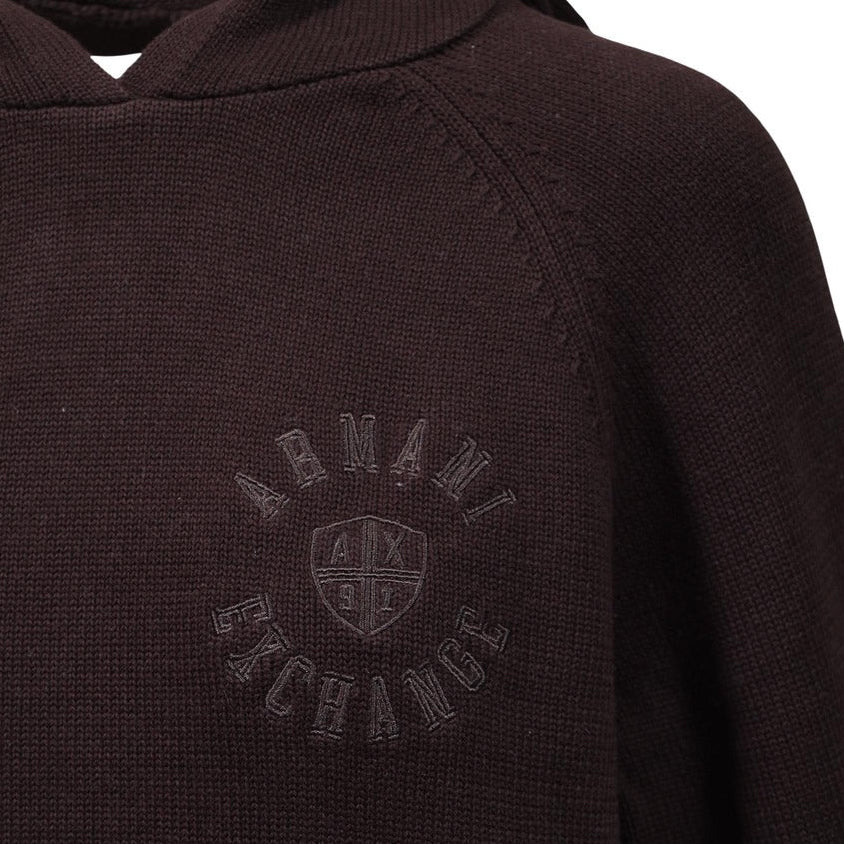 Дамски кафяв пуловер Armani Exchange Women Sweater XW002879 AF16552 U6032 Close-Up