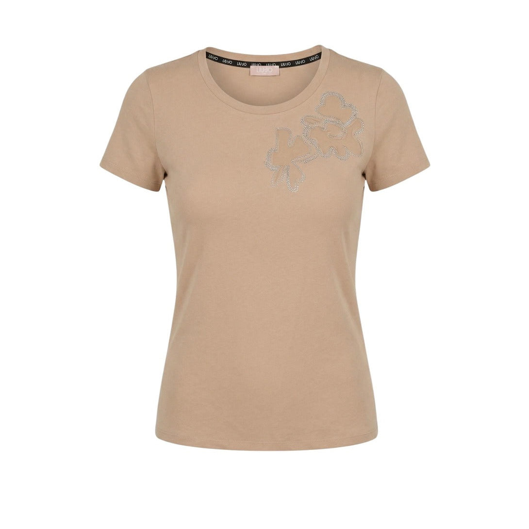 Дамска тениска Liu Jo Women T-shirt TA6155 JS923 Front View