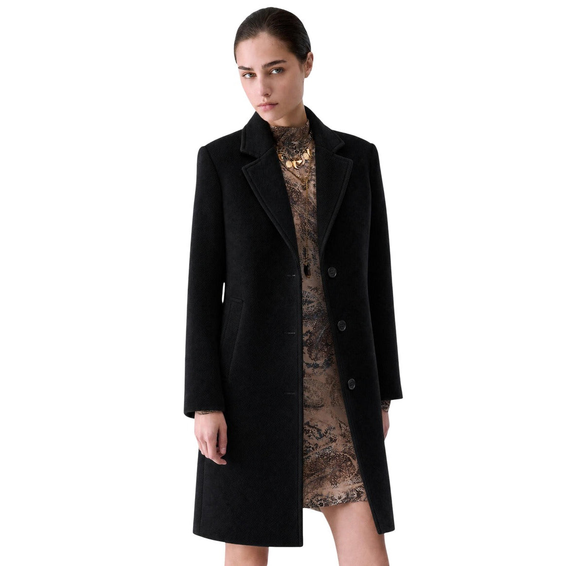 Дамско палто Liu Jo women’s coat WF6411T720A 22222 front view 