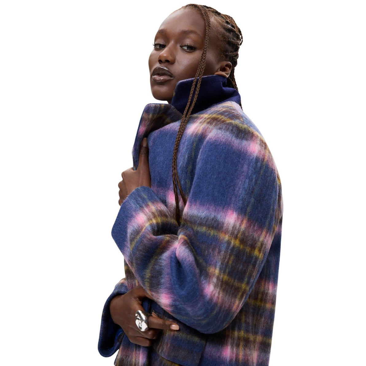 Дамско палто Desigual women’s coat 26WWEW30 5000 Side view