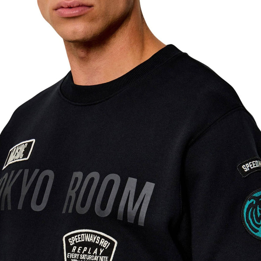 Мъжки суичър Replay Men Sweatshirt M13LR.001.7242NW-C098 Close-Up