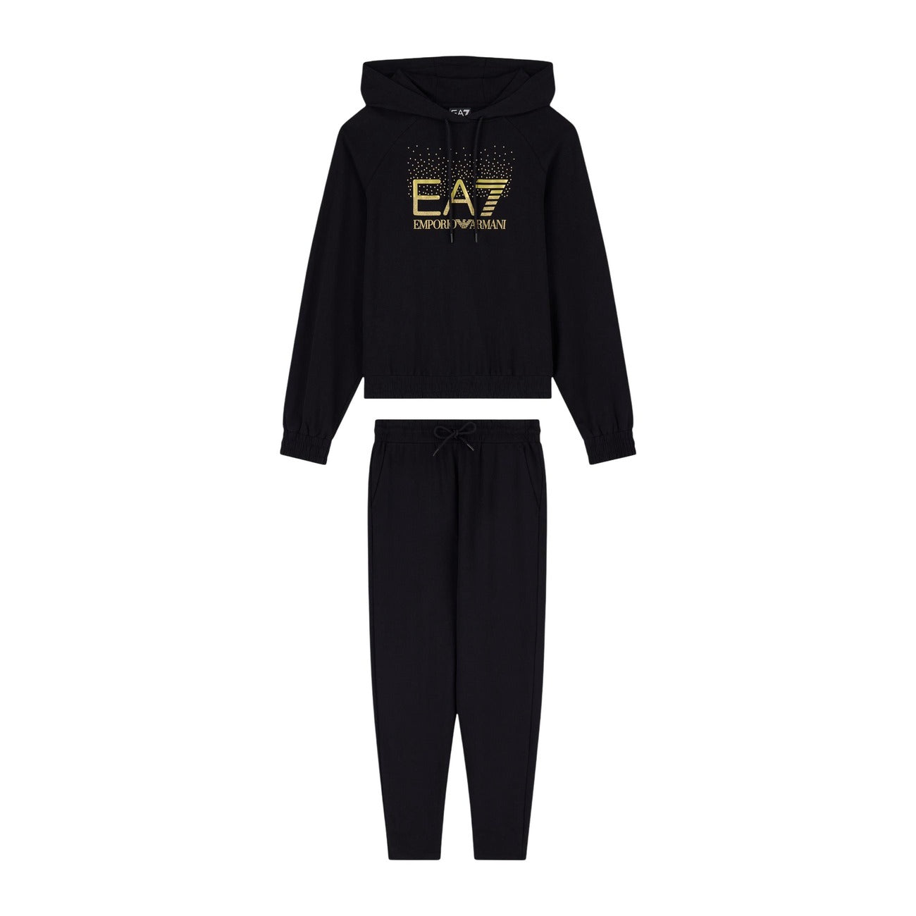 Дамски екип EA7 Emporio Armani Women Tracksuit 7W001448 AF12502 UC001 Front View