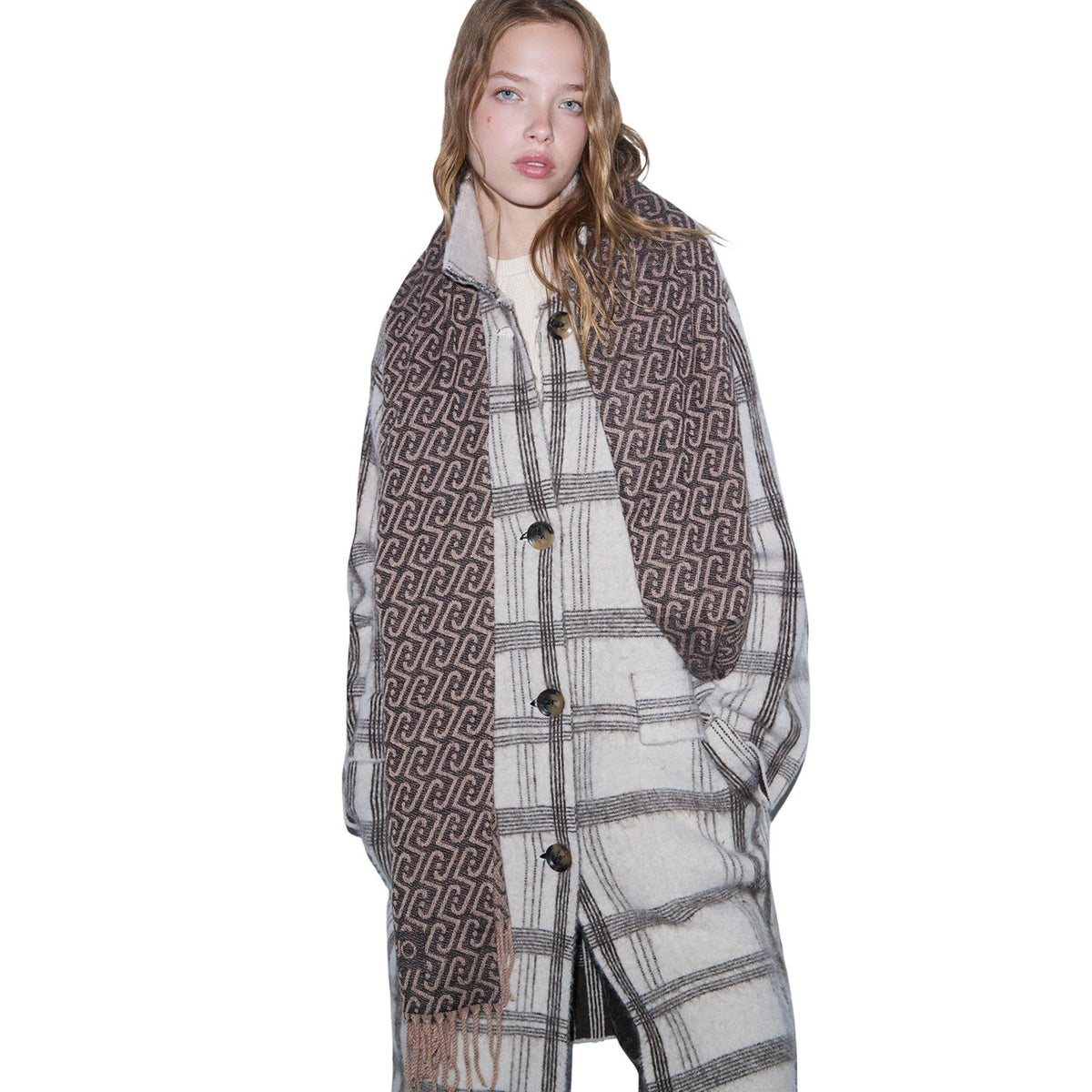 Дамски шал Liu Jo Women Scarf 2F6028 T2742 22222 Model View