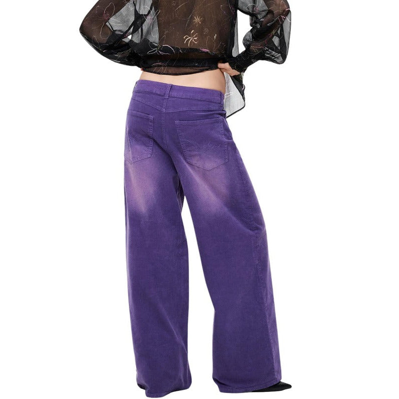 Дамски панталони Desigual women’s trousers 26WWPW19 3011 Back view 