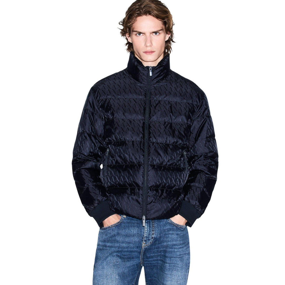Мъжко яке Armani Exchange Men Jacket XM001580 AF16628 UB101 Front View