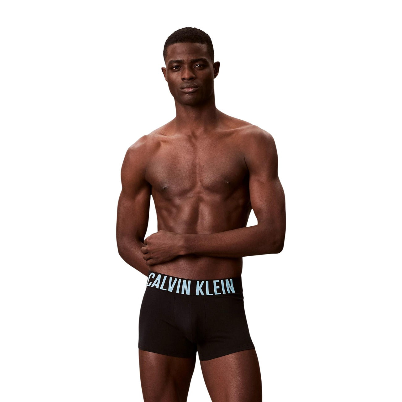 Мъжки боксерки Calvin Klein Men 3-pack Boxers 000NB3608A 54L Model Front View