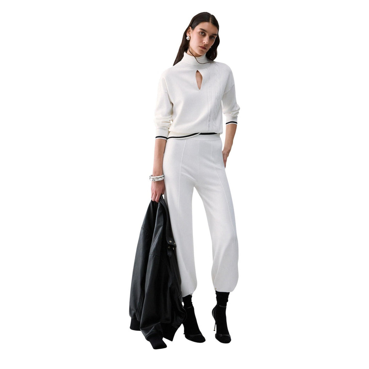 Дамски пуловер Liu Jo Women Turtleneck Sweater TF6193MS63L V9382 Front View