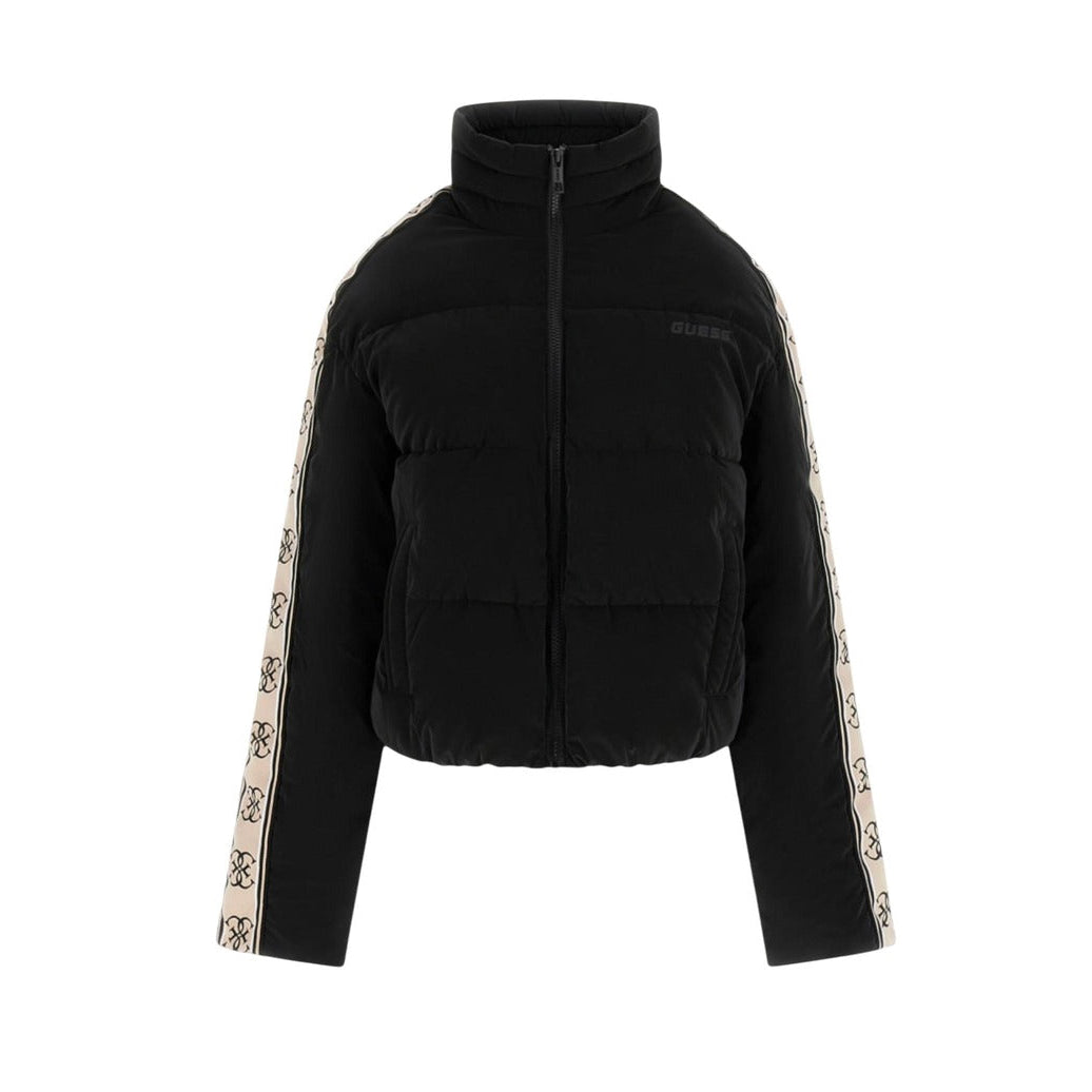 Дамско черно яке Guess Women Jacket V5BL11WGYC2 JBLK Front View
