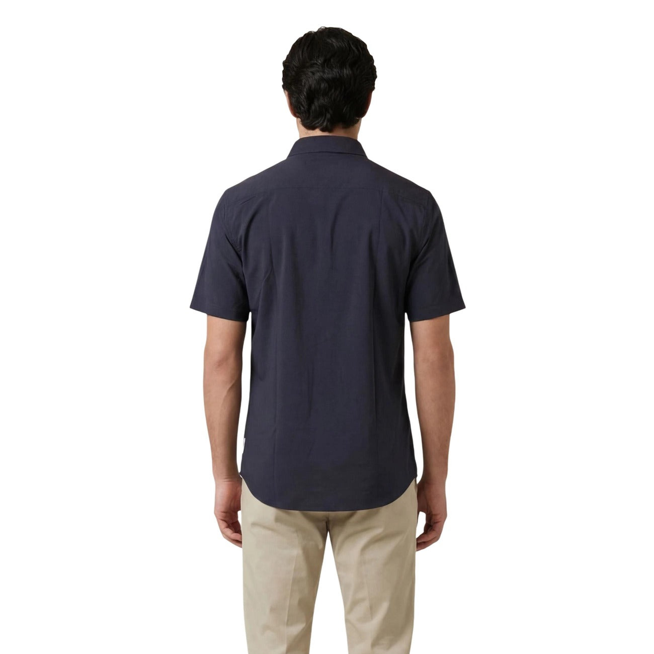 Мъжка синя риза Armani Exchange Men Shirt XM001566 AF19193 Back View