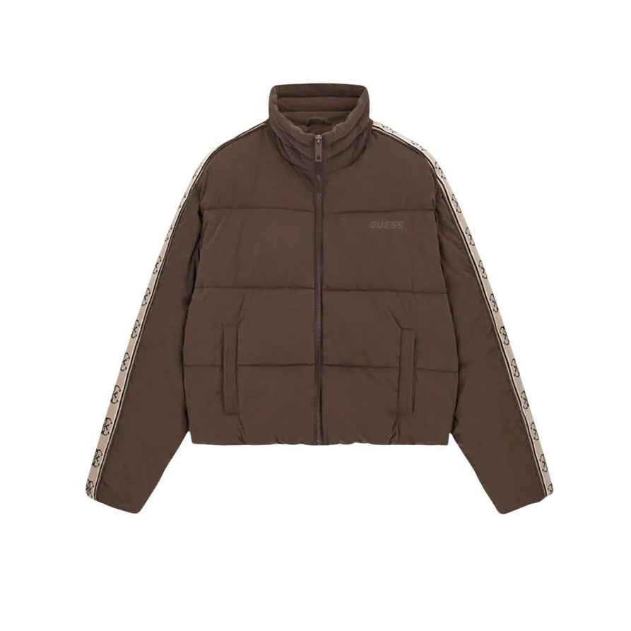 Дамско кафяво яке Guess Women Jacket V5BL11WGYC2 G1EA Front View