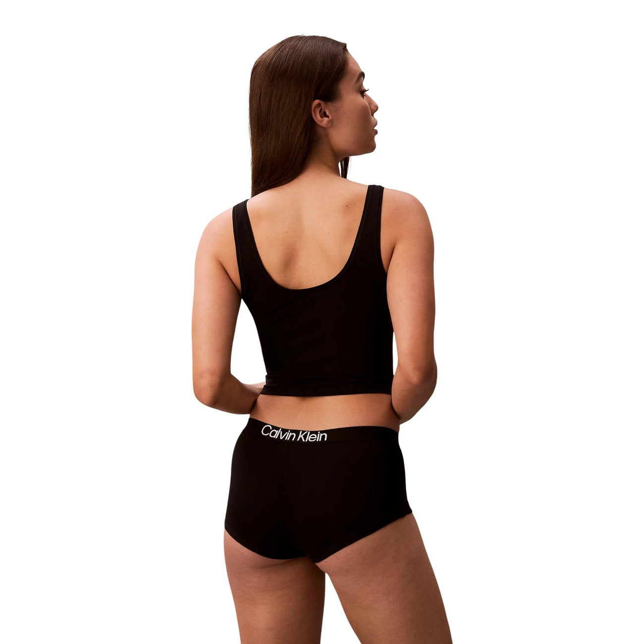 Дамски боксерки Calvin Klein Women 3-Pack Boy Shorts LV00QD5399 UB1 Back View