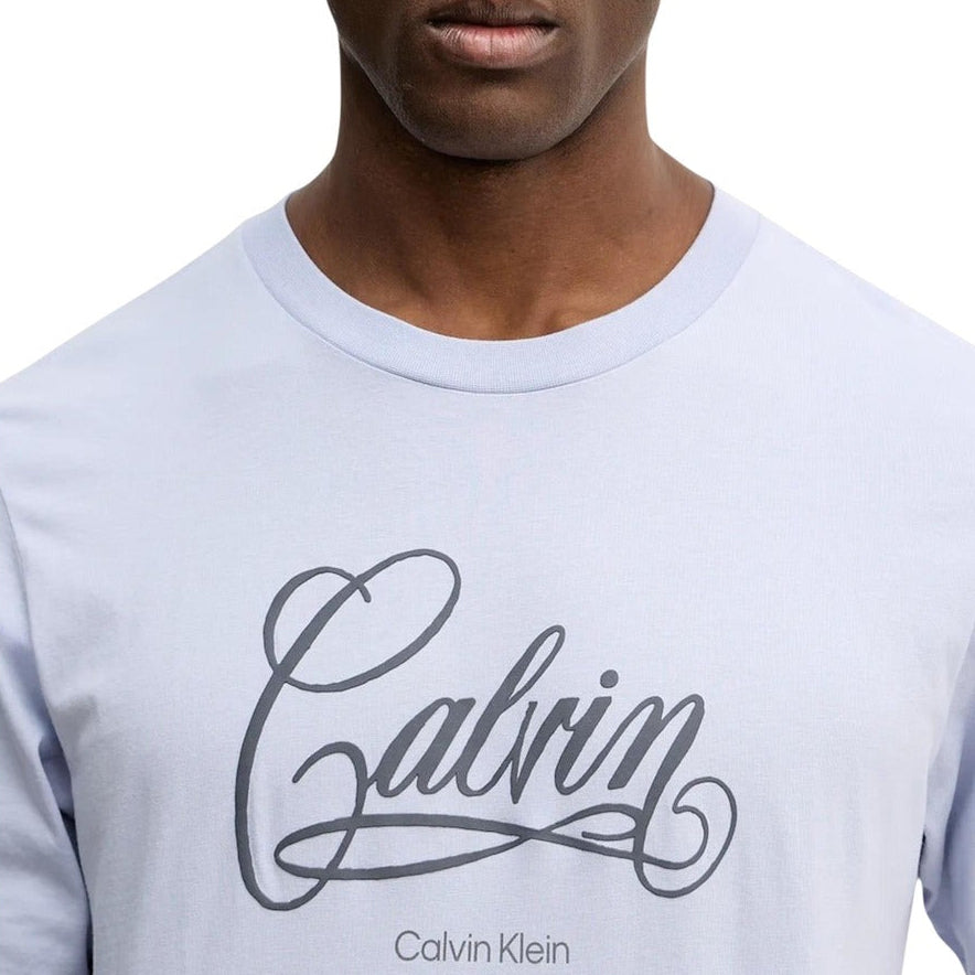 Мъжка тениска Calvin Klein Jeans Men T-shirt LV04RE804G TKF Close-Up