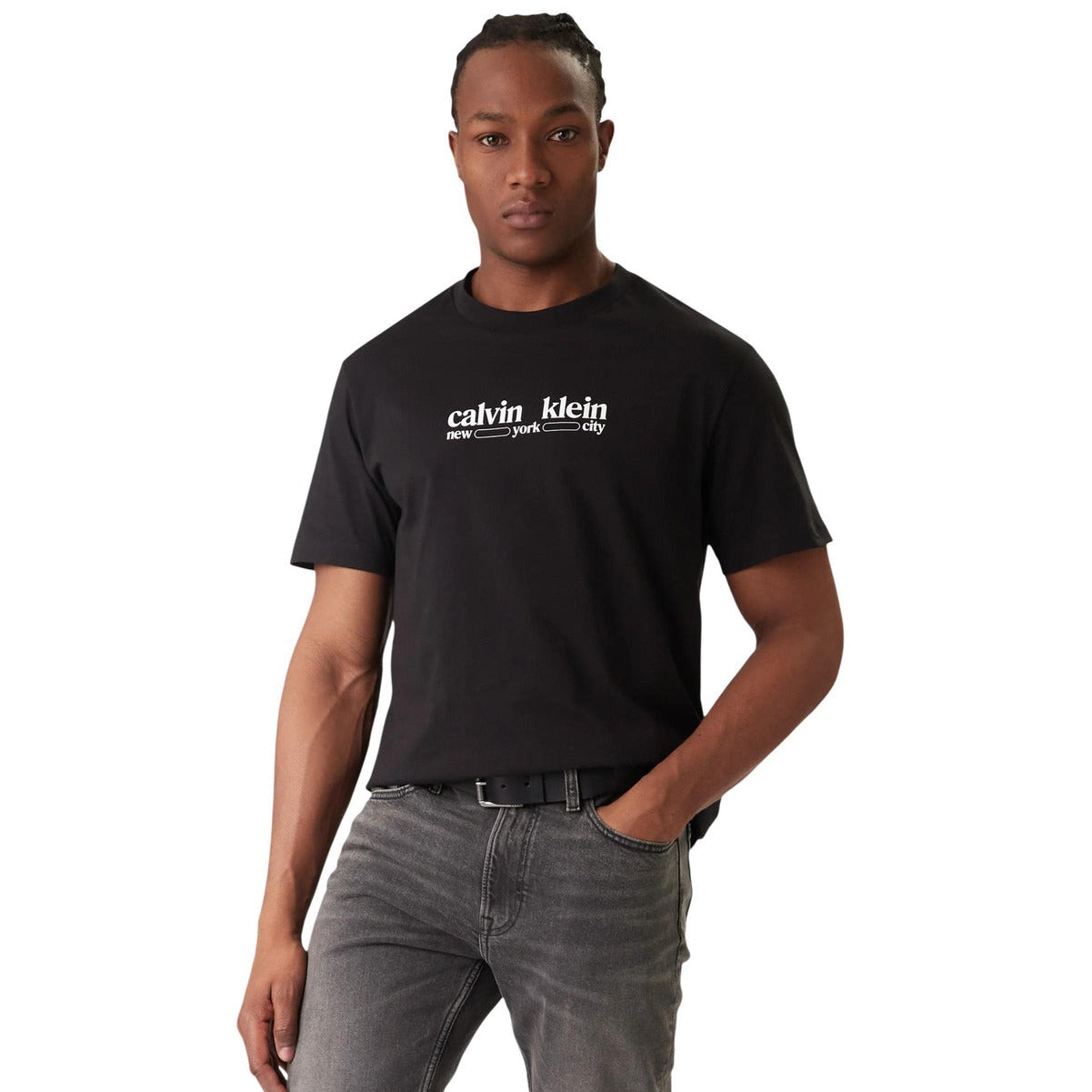 Мъжка тениска Calvin Klein Jeans Men T-shirt LV14RE813G UB1 Front View