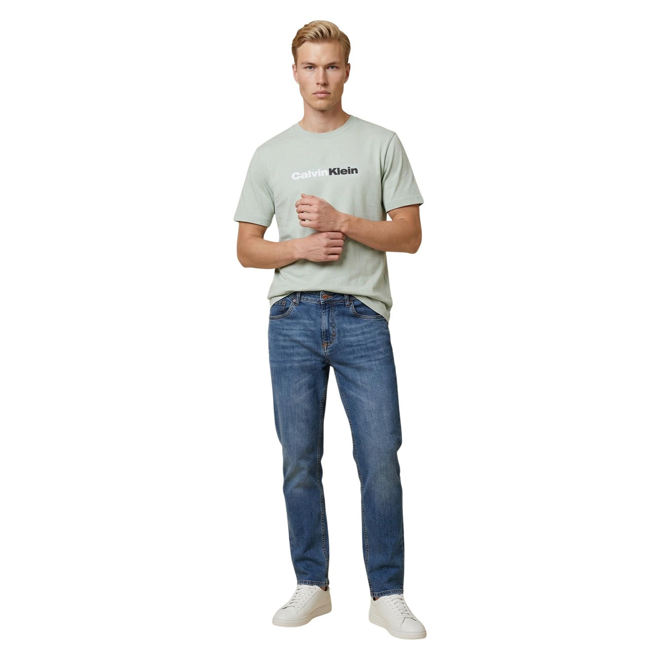 Мъжка тениска Calvin Klein Jeans Men T-shirt LV14RF808G Front View