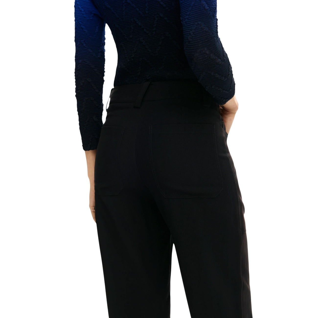 Дамски панталон Desigual Women Trousers 26SWPW07 2000 Close-Up