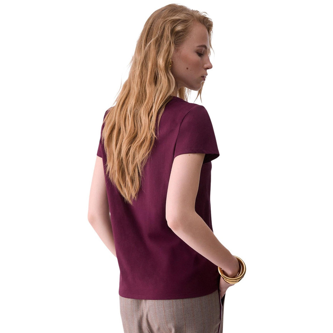 Дамска тениска Liu Jo women’s t-shirt TF6251JS923L 9624M Back view 