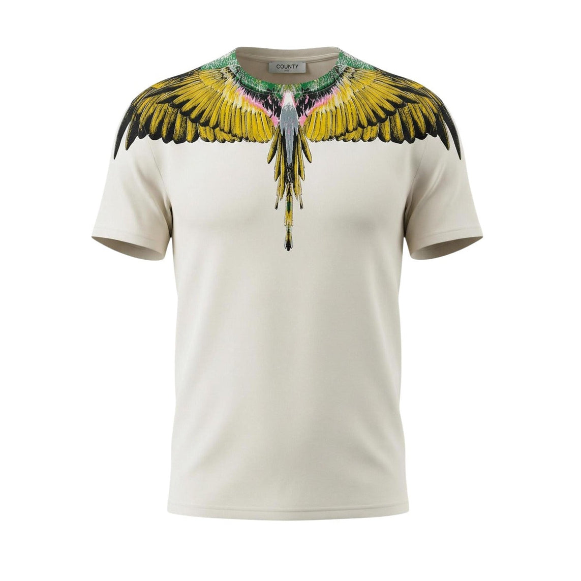Мъжка тениска County Of Milan Marcelo Burlon Men T-shirt S6CMMATH032 Front View